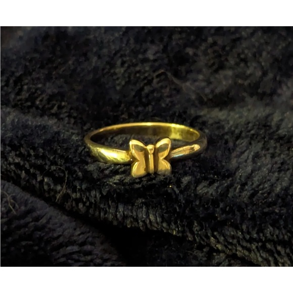 James Avery VHTF Retired Sterling Silver Butterfly Ring - Picture 4 of 9